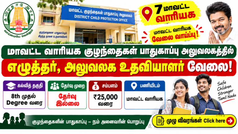 Child Protection Office Clerk Recruitment 2026