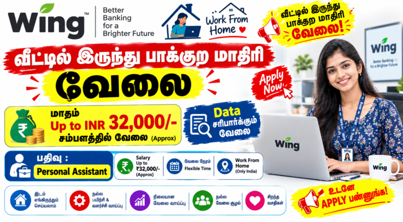 Wing Personal Assistant Work From Home Job Recruitment 2026