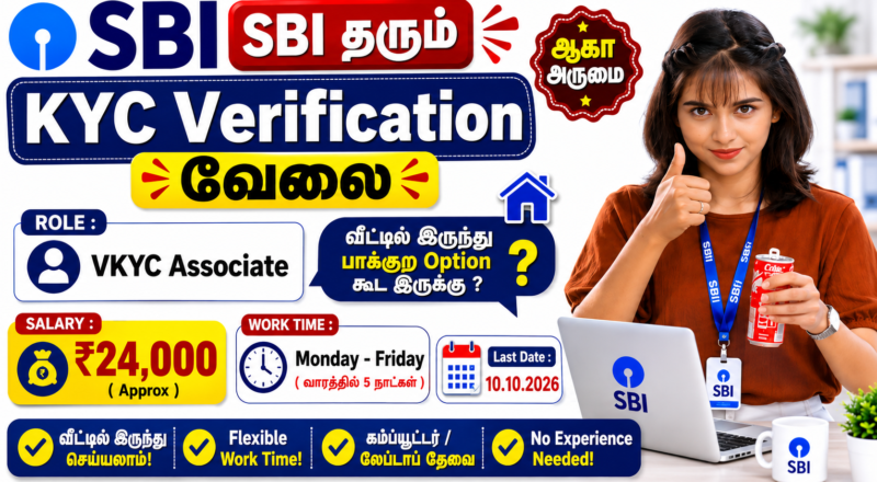 SBI VKYC Support Recruitment 2026